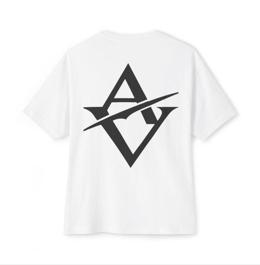 Vanta White oversized T-shirt, big logo