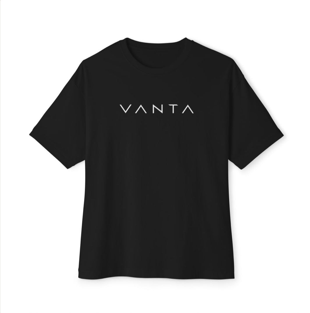 Vanta Black oversize T-shirt, big logo