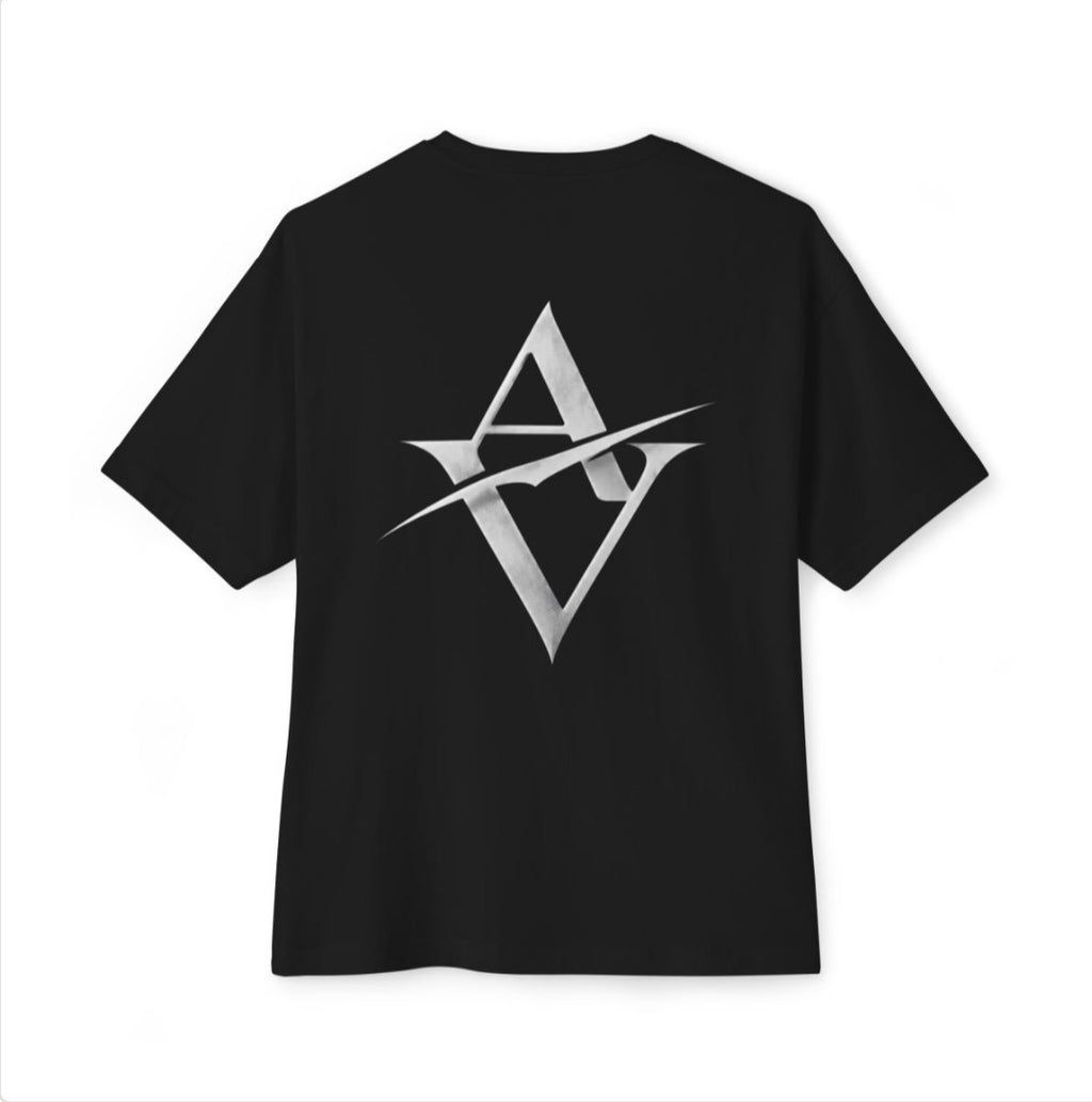 Vanta Black oversize T-shirt, big logo